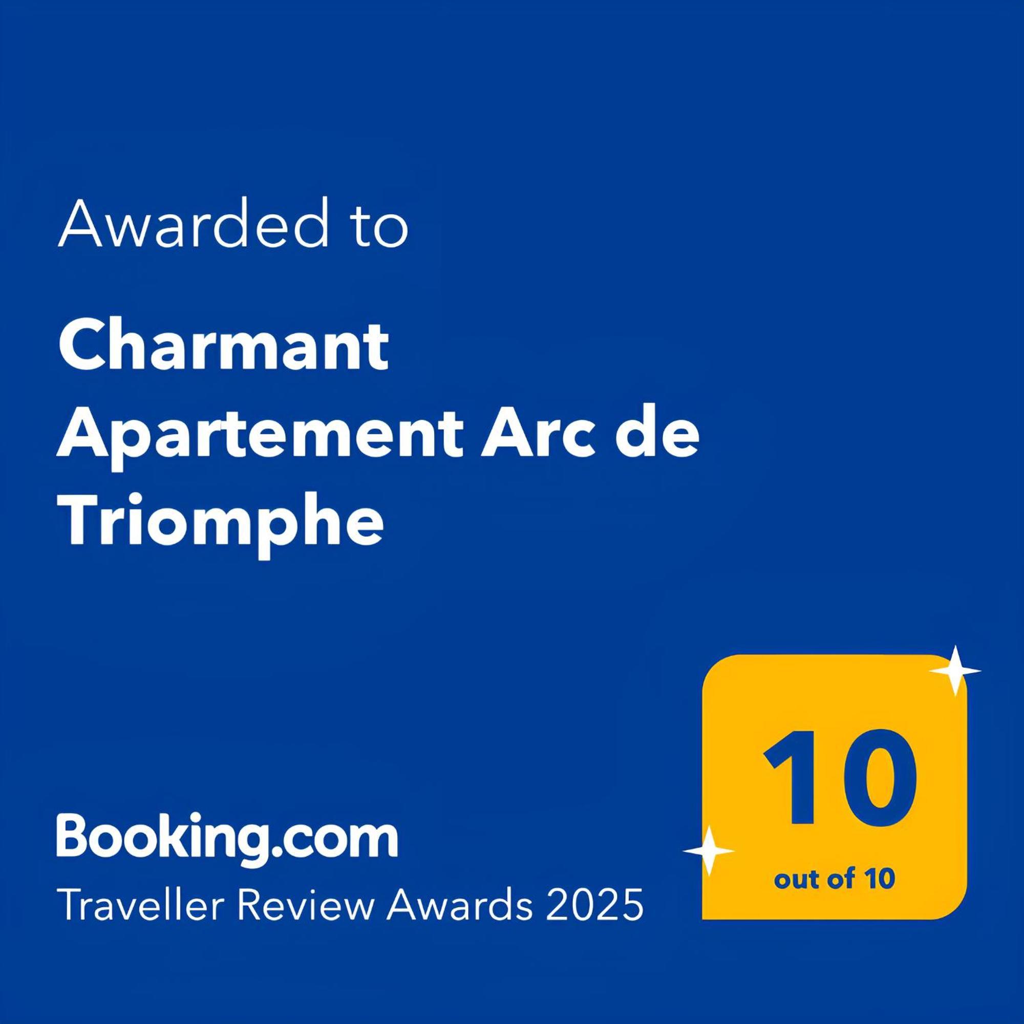 Charmant Appartement Arc De Triomphe Free Netflix Paris Eksteriør billede
